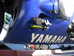 Motorcycle camera clamp 2