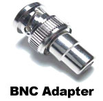 BNC to RCA Adapter (onboard camera connector).